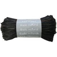 Pelote raphia naturel 50g, Noir - Image principale