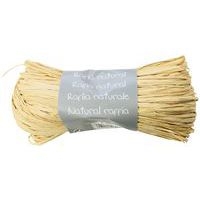 Pelote raphia naturel 50g, Naturel - Image principale