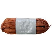 Pelote raphia naturel 50g, Café - Image principale