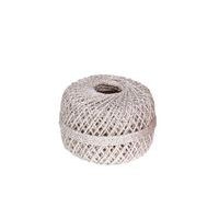 Plateau de 10 pelotes de fil métallisé 20mx1mm, Argent - Image principale