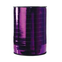 Bobine bolduc métallisée 250mx7mm, Violet - Image principale