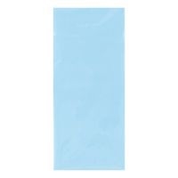Sachet 6 feuilles papier de soie 50x70 cm bleu ciel - Image 2