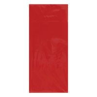 Sachet 6 feuilles papier de soie 50x70 cm rouge - Image 2