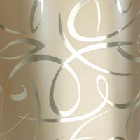 Rouleau papier cadeau 80g 50x0,70m Arabesques dorées - Image 3