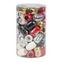 Mini-tube 60 bolducs Noël chic 10 m x 7 mm - Image 7