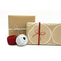 Plateau de 10 pelotes de fil métallisé 20mx1mm, Argent - Image 3