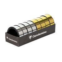 Plateau de 8 bobinots métallisés 10mx25mm, Argent - Image 3