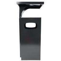 Cendrier et poubelle usage intérieur et extérieur 38 L - gris - Image 3