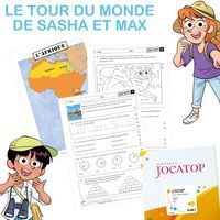 Le tour du monde de Sasha et Max  CM1 - Image principale