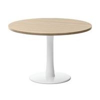 Table ronde Allegra Ø 120 cm orme/blanc - Image principale