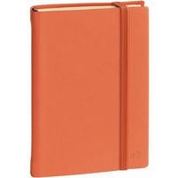 CARNET 15 ligné Silk orange Elast - Image principale