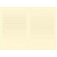 Carnet de note 24 ligné en soie 16x24 cm bordeaux - Image 2