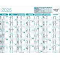 Calendrier banque fr - 27x21cm - Image 2