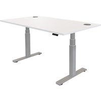 Bureau réglable en hauteur Cambio - Piètement gris - Fellowes - Image principale