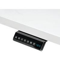 Bureau réglable Cambio -Piètement gris Plateau 100cm Érable - Image 3