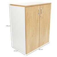 Armoire 2 portes battantes Quatuor - Manutan Expert - Image 8