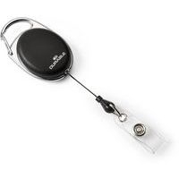 10 Enrouleurs Style pour badges Noir - Image principale