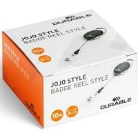 10 Enrouleurs Style pour badges Noir - Image 3