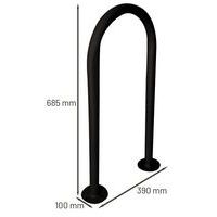 Support cycle individuel noir - Image 4