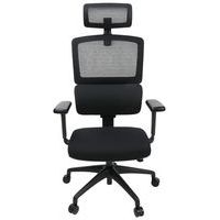 Siège de bureau ergonomique Noir Eros - Image 4