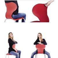 Chaise recyclée sur roulettes Mia Castors - Mirplay School - Image 2