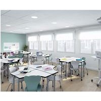 Chaise recyclée sur roulettes Mia Castors - Mirplay School - Image 7