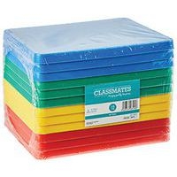 Mini plateau en plastique résistant - Lot de 12 assortis - Classmates - Image 2