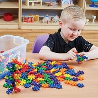 Connecteur étoile emboîtable - 240 pièces multicolores- Hope Education - Image 2