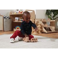 Train en bois - 3 pièces en hêtre - Hope Education - Image 4