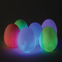 Oeuf lumineux de couleur changeante - LDA - Lot de 6 - Image 3