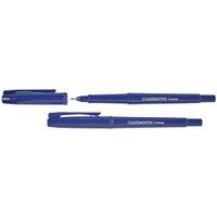 Stylo feutre fin Classmates - Bleu - Lot de 10 - Image 2