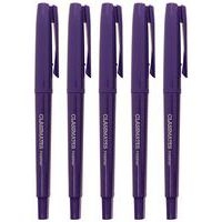Stylo feutre fin Classmates - Violet - Lot de 10 - Image 3