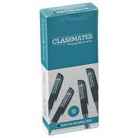 Stylo roller à encre gel Classmates - Noir - Lot de 10 - Image 3