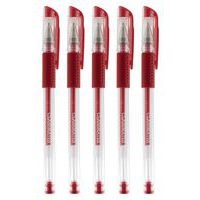 Stylo roller à encre gel Classmates - Rouge - Lot de 10 - Image 3