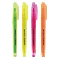 Surligneur - Pointe fine 2,5mm - Encre à base d'eau - Classmates - Lot de 4 - Image 2