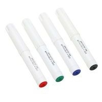 Sachet 4 marqueurs effaçables à sec PICHON, pointe ogive 4 mm  bleu, noir, rouge, vert - Image principale