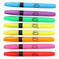 Pochette 8 stylos fluo Pichon assortis pointe biseautée - Image 4