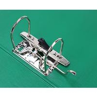 Classeur à levier plastique A4 dos: 75mm avec œillets de blocage et porte-étiquettes - Vert - Image 7