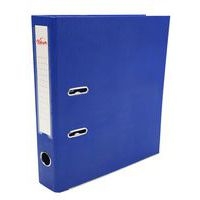 Classeur à levier plastique A4 dos: 50mm avec œillets de blocage - Bleu - Image principale