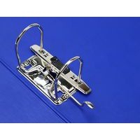 Classeur à levier plastique A4 dos: 50mm avec œillets de blocage - Bleu - Image 7