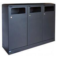 Poubelle pour l'extérieur Bica 713 3x100L - Image principale