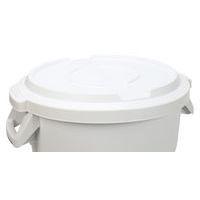 Conteneur rond agréé alimentaire 120 L Blanc thumbnail image 2