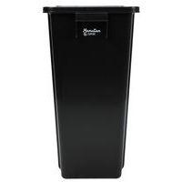 Collecteur tri sélectif sans couvercle noir 60 L thumbnail image 4