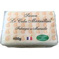 Lot de 12 Savon de Marseille blans de 400 g - Image principale