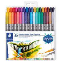 Etui 36 feutres double pointe - Staedtler