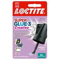 Super Glue-3 Créative Pinceau flacon de colle 5 g - Loctite