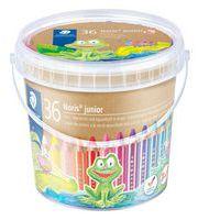 Classpack 36 crayons de couleur Noris Junior 140 3 en 1 - Staedtler