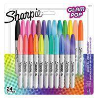Blister 24 markers permanents glam pop - Sharpie