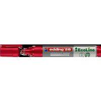 Marqueur effaçable à sec Edding 28 pointe ogive recyclé - Rouge - Image principale