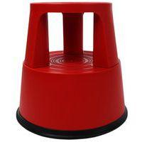 Marchepied mobile polypropylène - 2 marches Rouge - Image 5